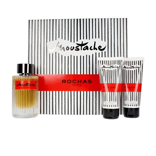 Moustache EDP By Rochas Perfume 3 Piece Gift Set
